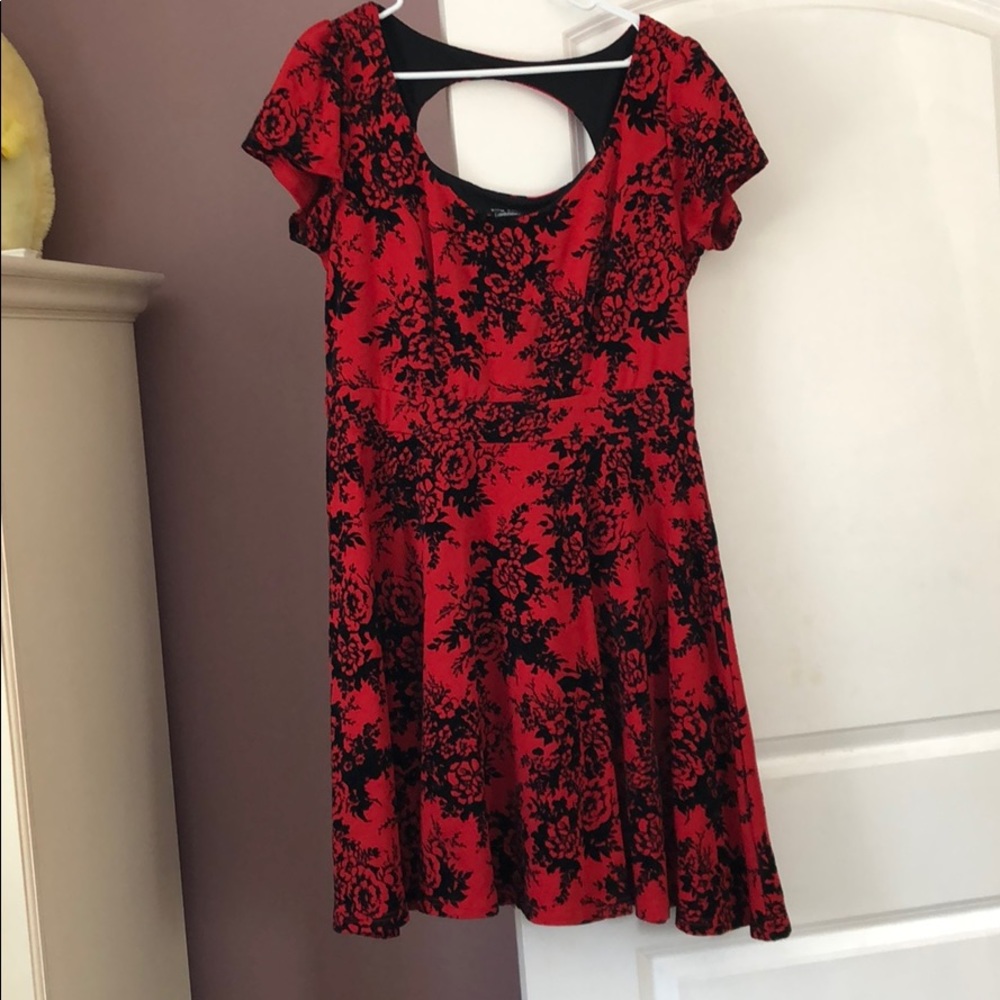 Red dress